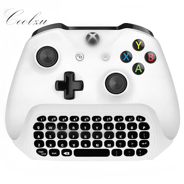 Best Price New 2.4G Mini Wireless Chatpad Message Keyboard 47 keys Controller handpad for Microsoft Xbox One Controller with 3.5 Audio Jack
