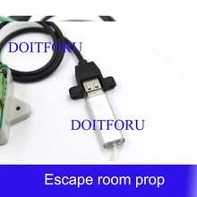 Escape room U disk authority секретная комната escape U key открытый реквизит корпус usb