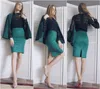 Multi colors 2022 Women Skirt Winter Solid Suede Work Wear Package Hip Pencil Midi Skirt Autumn Winter Bodycon Femininas SP012 ► Photo 2/6