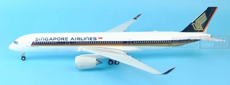 JC Wings 1:400 Singapore Airlines Airbus A350 Diecast Model 9V-SMR Flaps Down 