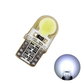 

T10 194 W5W 1 LED White Dome Instrument Bulb Lamp COB 501 dash led car bulbs interior Lights Car Light Source parking 12V D020