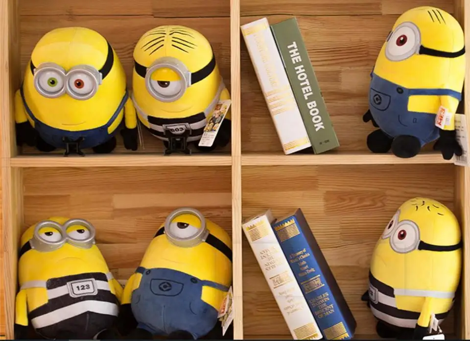 Livraison Gratuite Bonne Qualite 22cm Minions Jouet Creatif Minions 3d Yeux Jaune Poupee Soja Poupee En Peluche Jouets Enfants Cadeaux Aliexpress