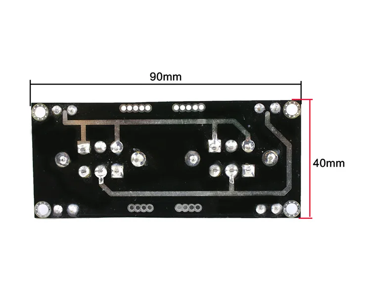 placa retificadora de potência ghxamp placa finalizada de alta velocidade para amplificador de potência classe peça