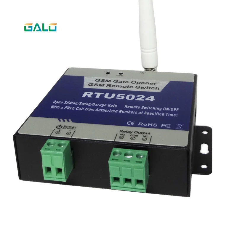 Use for swing sliding Electric door RTU5024 GSM Gate Opener Relay Switch Remote Access Control By Free Call app support