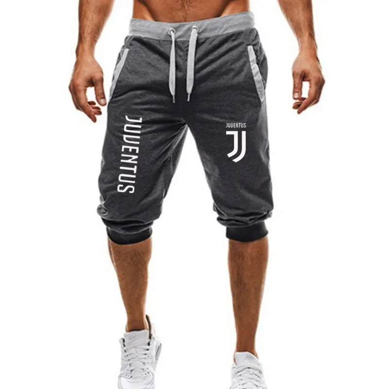 Shorts Mens Bermuda 2019 Summer Jogger Men shorts Juventus Letter print Male Brand Men'S Short Casual Fitness Shorts M-3XL