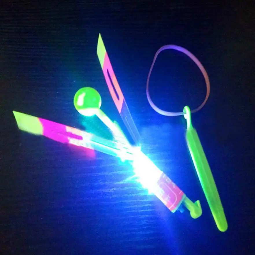 

4PC LED Light Up Flashing Dragonfly Glow For Party Toys Y922