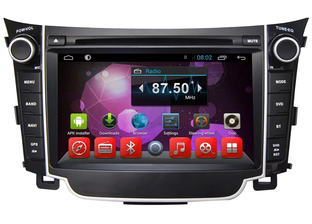Discount 7" HD 4 Core Android 6.0 Car DVD GPS Radio Video Stereo Navigation Player for Hyundai I30 2012 2013 2014 2015 DVR TPMS OBD 1 Discount 7" HD 4 Core Android 6.0 Car DVD GPS Radio Video Stereo Navigation Player for Hyundai I30 2012 2013 2014 2015 DVR TPMS OBD 1