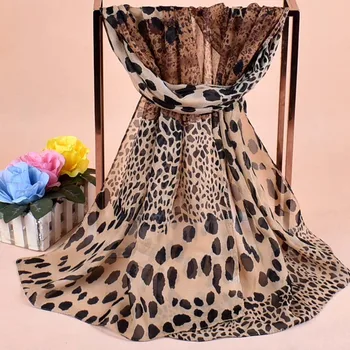 

Fashion Scarf Women Large Shawls sexy leopard Bandana Luxury Brand Kerchief Scarves Female Foulard luxury brand hijab scarfs