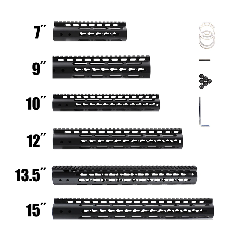 " 9" 1" 12" 13," 15" AR15 поплавок Keymod Handguard Пикатинни для охоты тактический прицел крепление