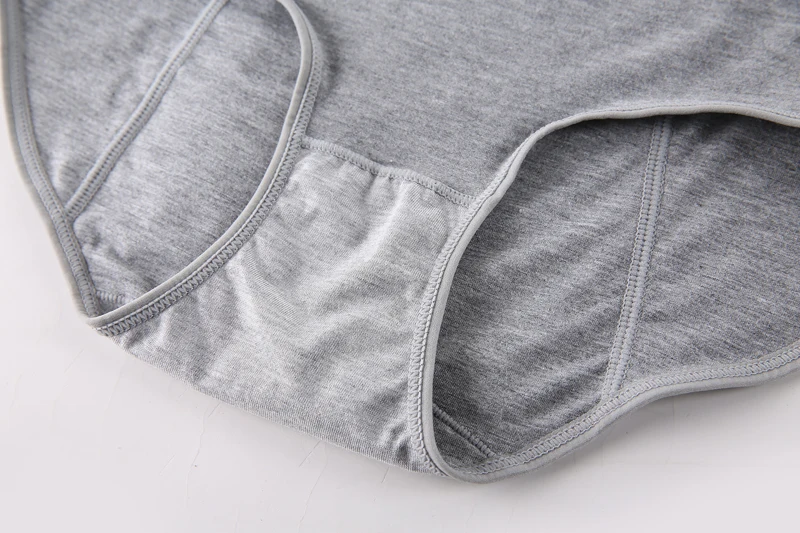 Queenral Physiological Pants  Menstrual Women Underwear Period Panties Cotton Seamless Briefs High Waist Warm Female Briefs     14