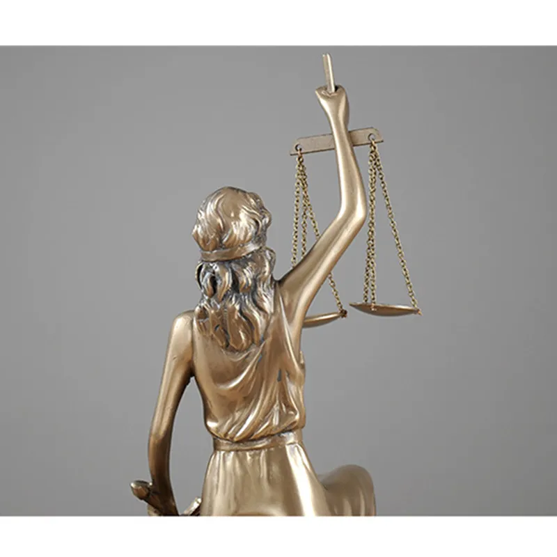 1 пара Goddess of Justice украшение для Корешка Книги для Goddess Justice книжная полка Смола ремесла дом украшения R869