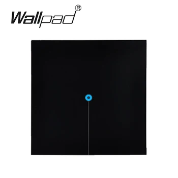 

Black 1 gang 2 way Waterproof Crystal Glass touch light switch110V~220V LED light switch touch, Wallpad Free OEM,Free Shipping