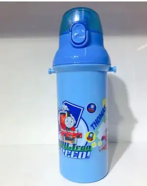 2 шт. 450 мл мультфильм Doraemon Микки Минни Человек-паук дети мальчик девочка Туризм бутылки для питьевой воды с веревками - Цвет: Design 7
