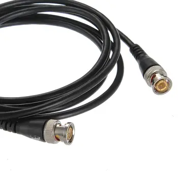 

2M BNC Male to BNC Male Patch Cable Video CCTV Camera 10FT Cord RG58 Coaxial