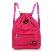 2019 new Nylon Backpack Waterproof Drawstring Sport Bag For Men Women