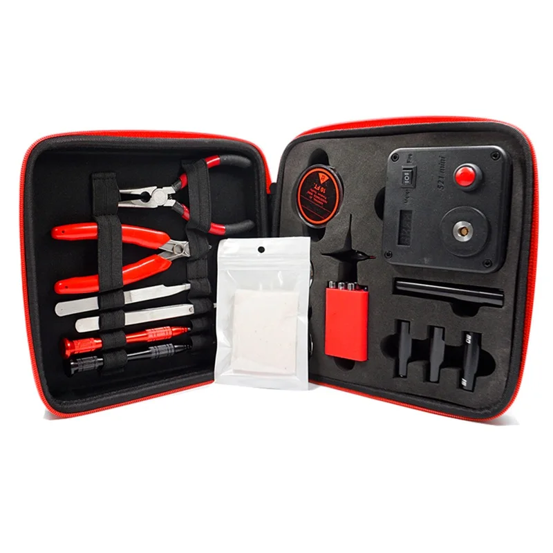 Обновленная катушка Master V3 DIY Kit All in One CoilMaster + электронная Сигарета RDA распылитель