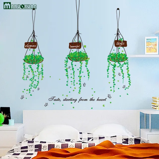 Cheap Removable Wall Stickers Green Basket Stickers Bedroom Living Room Dining Room Bedroom Background Decorative Stickers Cheap Removable Wall Stickers Green Basket Stickers Bedroom Living Room Dining Room Bedroom Background Decorative Stickers