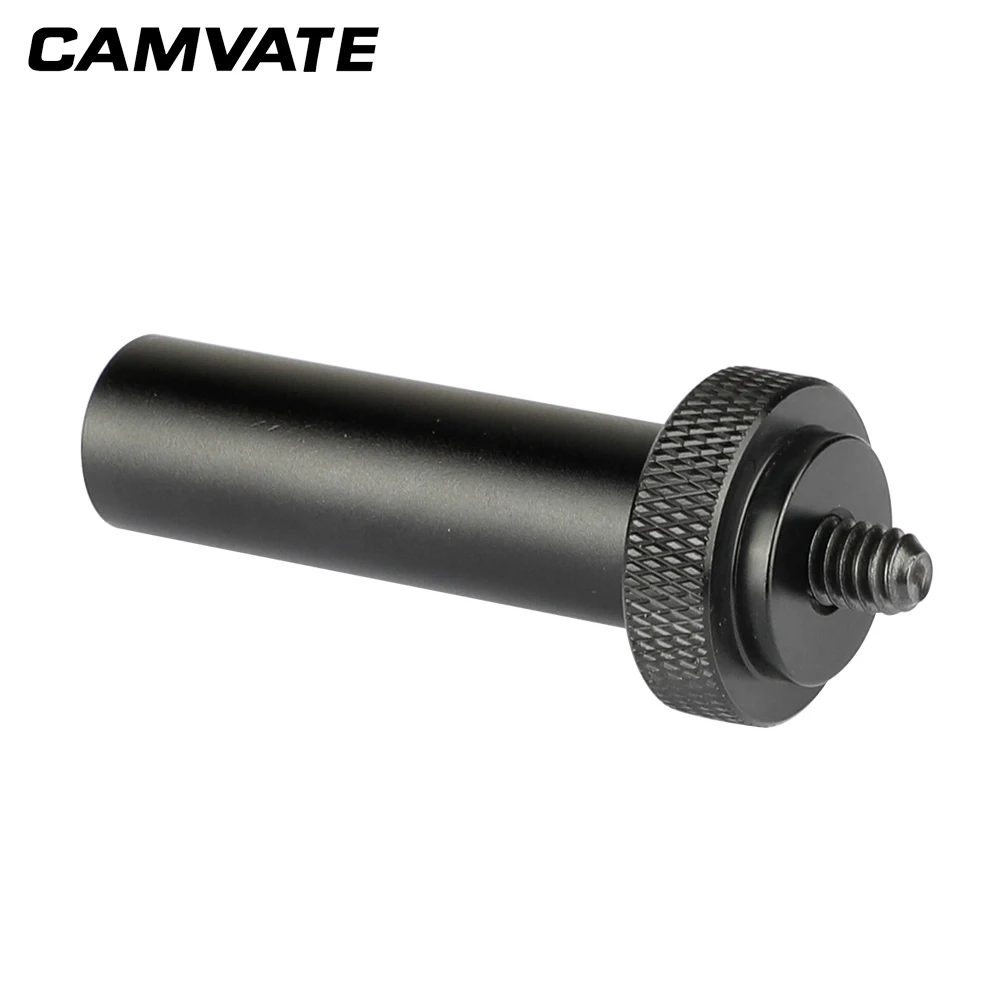

CAMVATE 15mm Micro Rod (2 Inch) With One-end 1/4"-20 Male Thread Adapter C2084