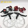 FREESHIP Zoom HB-100 MTB bike Brake HB100 Bicycle Brakes Caliper w rotors Bicycle parts Hydraulic piston two-way w V-brake Lever ► Photo 1/6