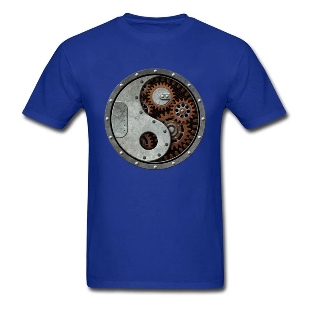 Industrial Steampunk Yin Yang_blue