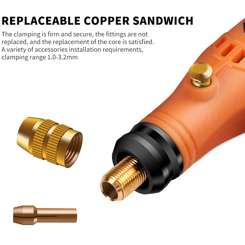 MD3326C набор вращающихся инструментов с зарядкой через usb, 3,6 В, Беспроводная электрическая шлифовальная машина с переменной скоростью