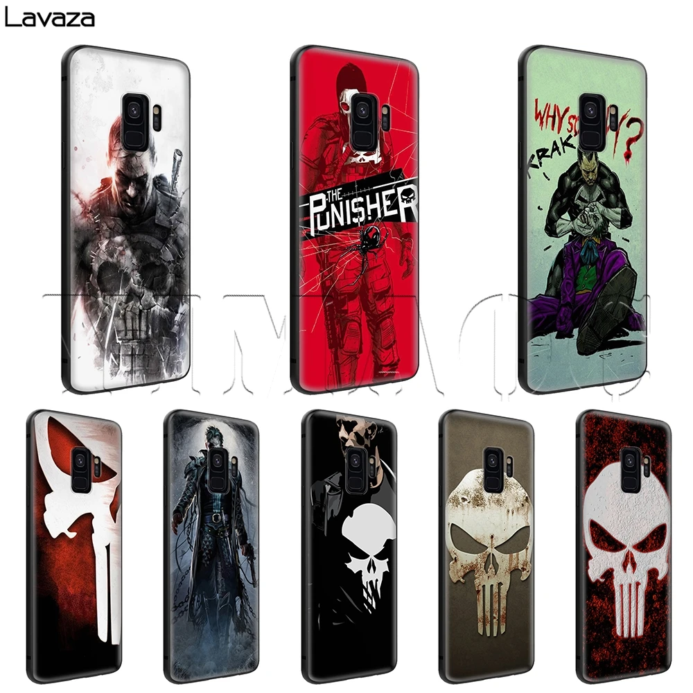 Lavaza Каратель чехол для Samsung Галактики S6 S7 край J6 S8 S9 S10 плюс A3 A5 A6 A7 A8 A9 Note 8 9 |