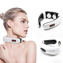 Electric Pulse Back and Neck Massager Far Infrared Heating Pain Relief Tool Health Care Relaxation Electric Pulse Back and Neck Massager Far Infrared Heating Pain Relief Tool Health Care Relaxation