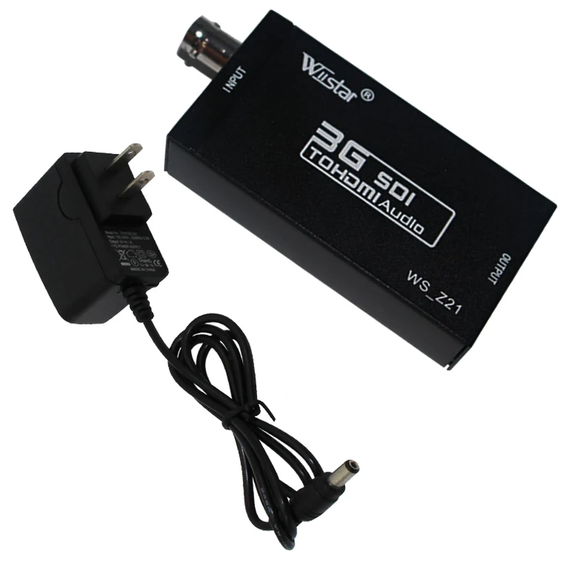 Wiistar 1080P 3g sdi в hdmi конвертер Поддержка HD-SDI/3G-SDI сигналов, показывающих Sdi2Hdmi SDI в Hdmi