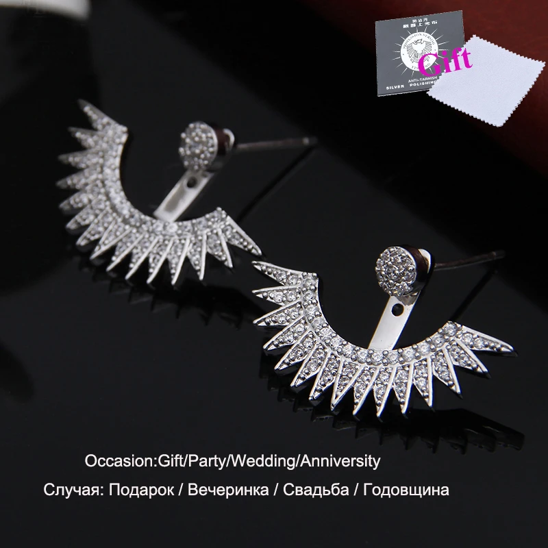 Женские серьги гвоздики с маркизой простые ювелирные изделия для лучшего друга