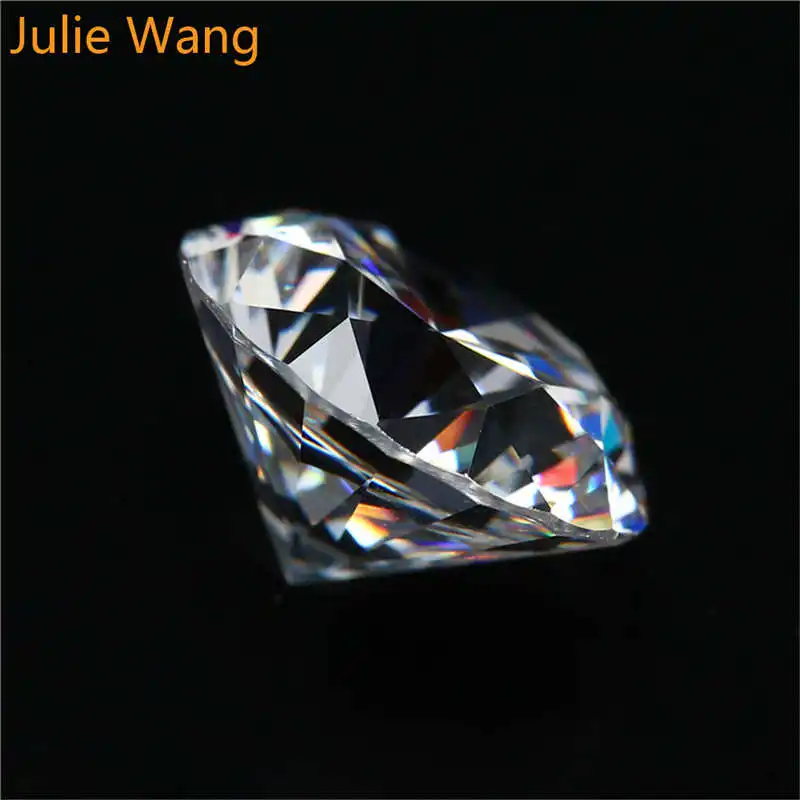 Julie Wang 1 6 мм 5A циркониевая огранка свободные циркониевые каменные бусины