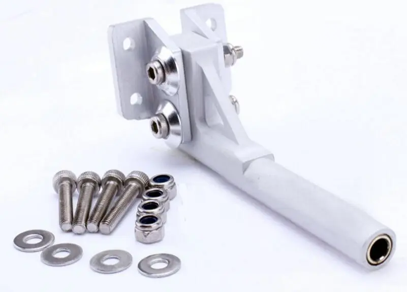Aluminum Alloy RC Boat Accessories 4mm Shaft Tail Shaft Bracket Holder