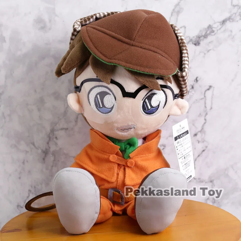 Anime Cartoon Detective Conan Sherlock Holmes Ver. Plush Toy Soft