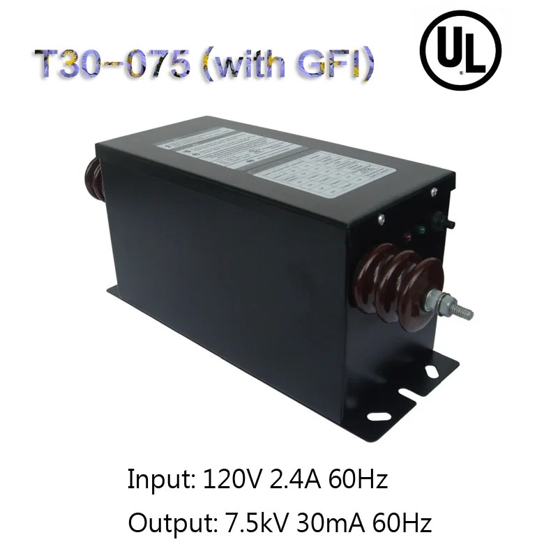 UL American Certified Neon Iron Core Coil Transformer High Voltage Step