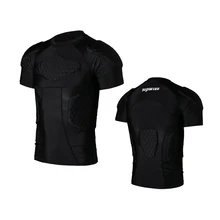 Men Runing Clothes Rugby Jersey Crushproof Clothes O-Neck Short Sleeve Sports Jerseys Anti-Hurt Clothing Equipment Running Sets