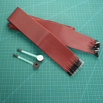 

Auto-leveling force sensitive resistor sensor