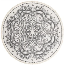 120X120 см мягкие тканые круглые ковры для гостиной, спальни, хлопковые ковры, домашний ковер, коврик для двери, декоративный ковер для дома