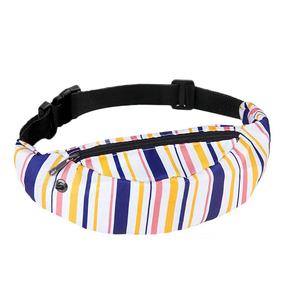

Woman Men Bag Colorful Waterproof Travel Pack Mobile Phone Waist Belt fanny packs 2019 banano de cintura nerka saszetka
