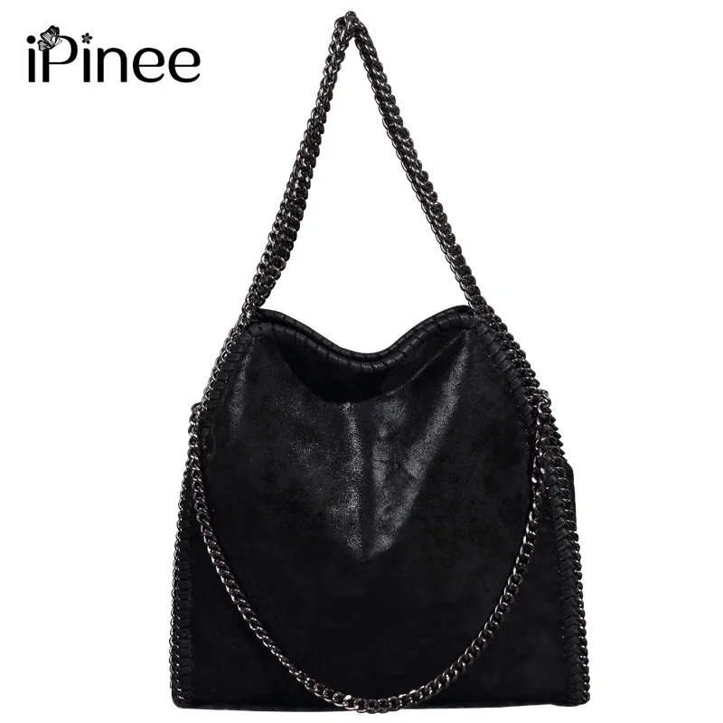 

iPinee Leather Lady Shoulder Bags Large Capacity Designer Bags Famous Brand Women Bags 2018 New Arrivals Women's Purse Handbags