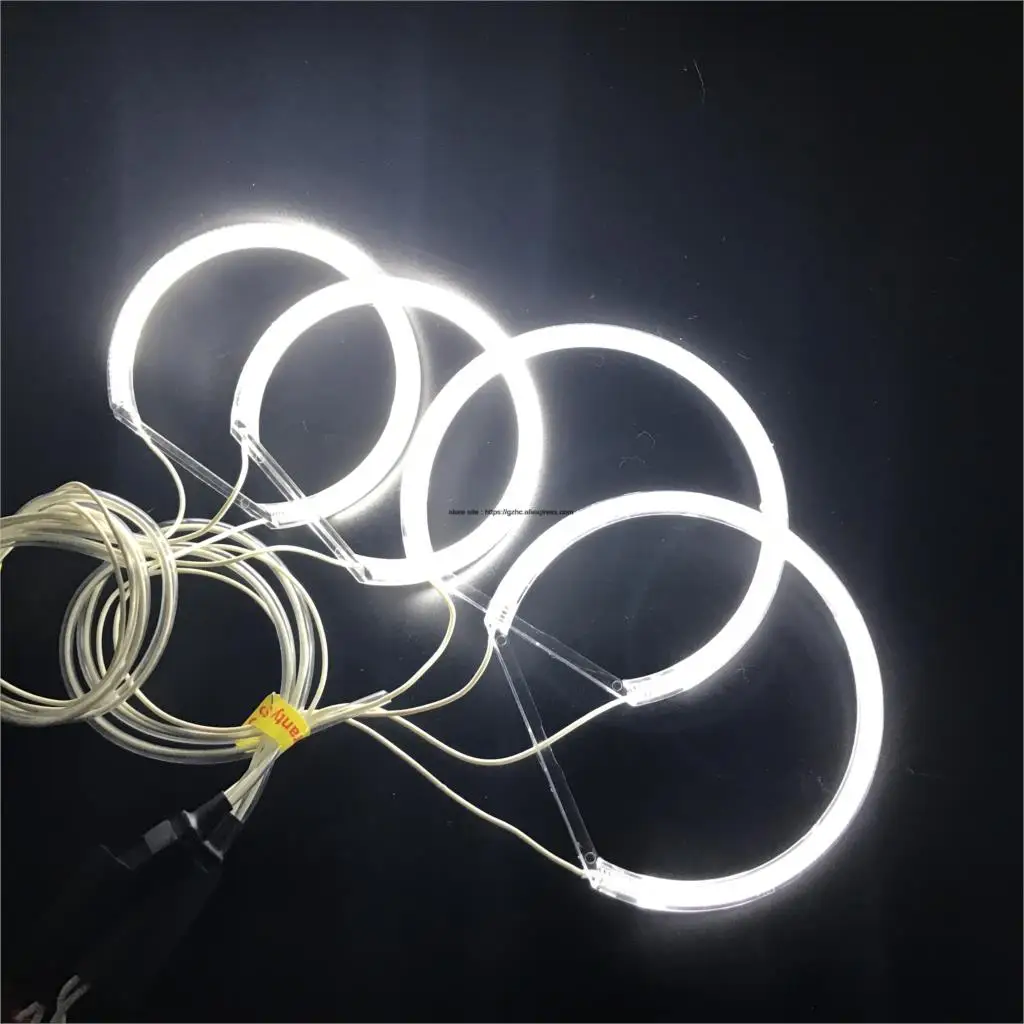 HochiTech for BMW X5 E53 1999-2006 Ultra Bright Day Light DRL CCFL Angel Eyes Demon Eyes Kits Warm White Halo Ring HochiTech for BMW X5 E53 1999-2006 Ultra Bright Day Light DRL CCFL Angel Eyes Demon Eyes Kits Warm White Halo Ring