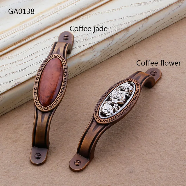 Cheap Classical Silver Inlaid Kitchen Furniture Cabinet Handle, Drawer Wardrobe Door Ceramic Bronze Jade Handle, Locker Knob Cheap Classical Silver Inlaid Kitchen Furniture Cabinet Handle, Drawer Wardrobe Door Ceramic Bronze Jade Handle, Locker Knob