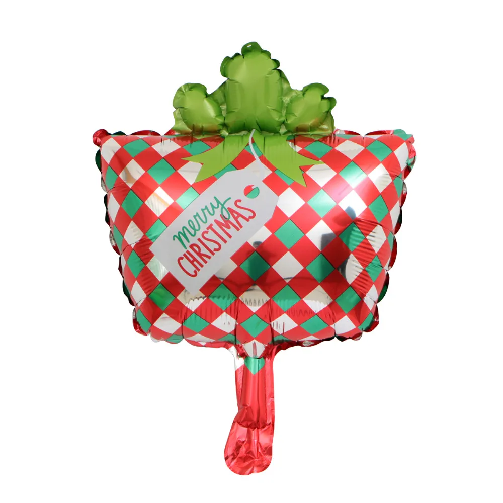 Kuchang Рождественский шар Санта Клаус воздушный шар из фольги Детские Рождественские подарки Классические игрушки для новогодние вечерние украшения