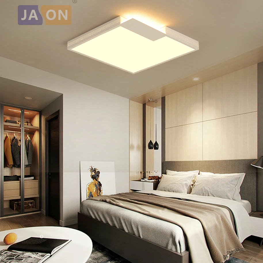 

LED Modern Iron Acryl 5cm Thin Square White LED Lamp.LED Light.Ceiling Lights.LED Ceiling Light. Ceiling Lamp For Bedroom