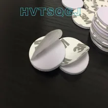 100 шт Низкочастотный 125 кГц T5577 ПВХ RFID Монета тег