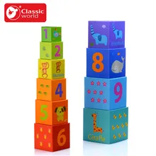 Классический Мир детская головоломка в упаковочной коробке животных и растений цифровая игрушка