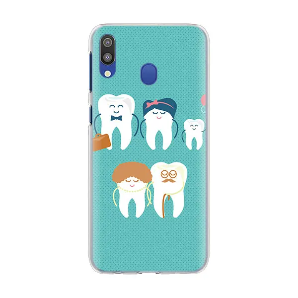 Стоматолог Зубной увенчанный зуб Чехлы для samsung Galaxy A30 A50 M10 M20 M30 A6 A7 A8+ A9 S10 плюс S10e жесткая задняя панель из поликарбоната - Цвет: 12