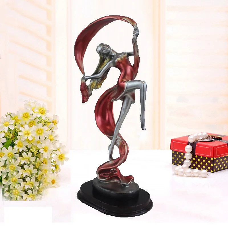 2017 Изделия из смолы подарок на день рождения украшения танцующей девочки ремесло