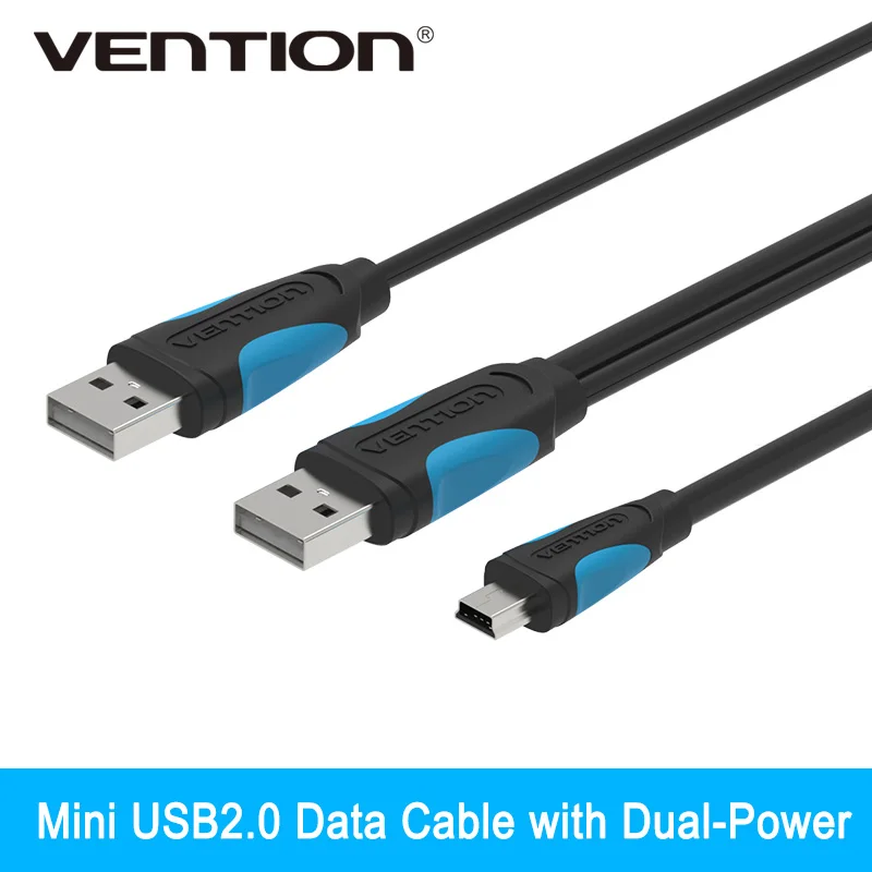 

Vention Mini USB Cable Sync Data Usb 2.0 Power Supply Charger And Transfer Cable For Computer MP4 MP3 Hard Disk Camera