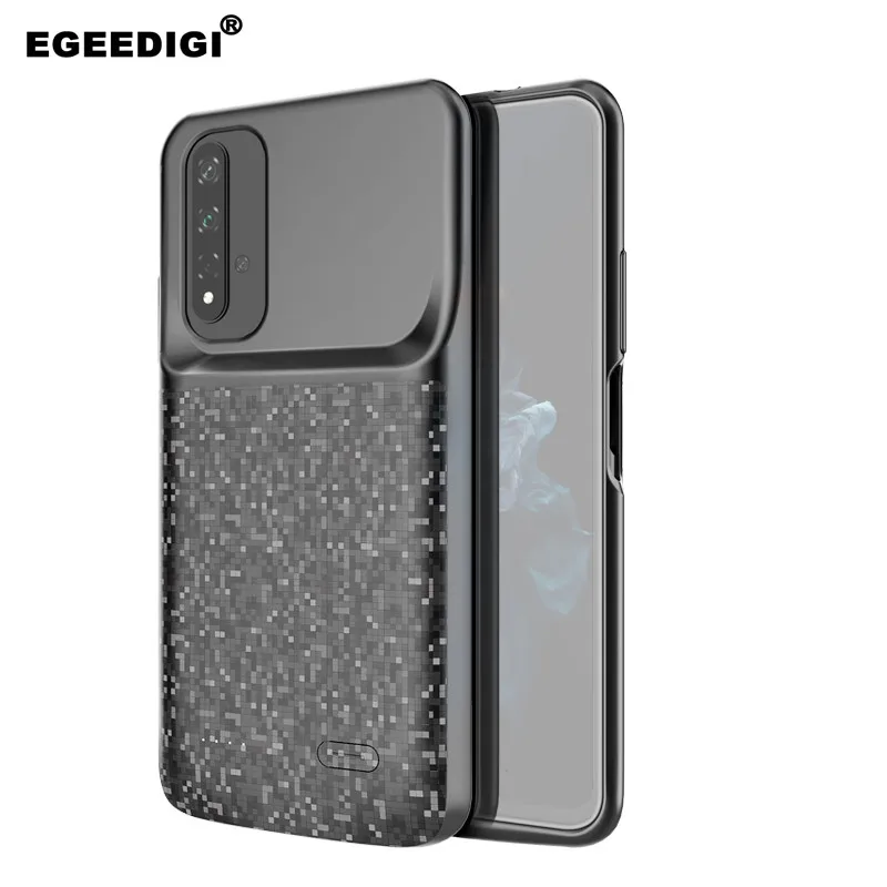 

Egeedigi newest battery case for Honor 8 20 Pro P30 Pro power external charging case for Huawei P20 Lite Nova 3e slim power bank