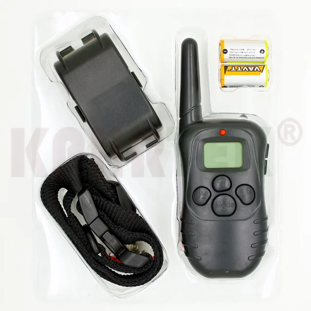 Collare Di Addestramento PET 998D-1 - Portata 300 Metri, Con Batterie, Per Cani