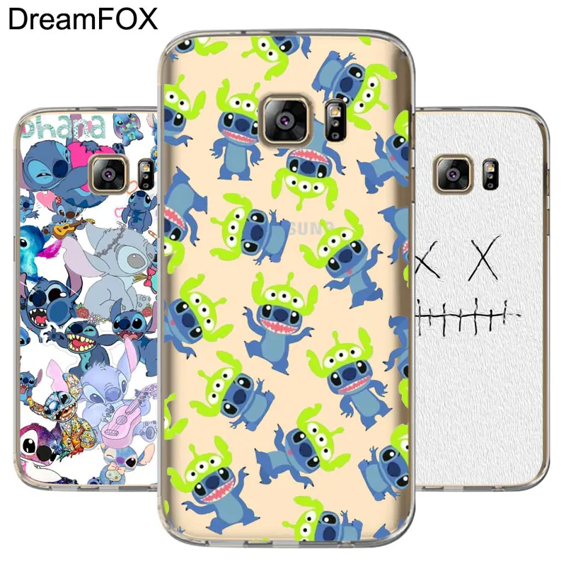 DREAMFOX M355 Ститч Мягкий ТПУ силиконовый чехол для samsung Galaxy Note S 7 8 9 10 10e 11 11e Lite Edge Plus |